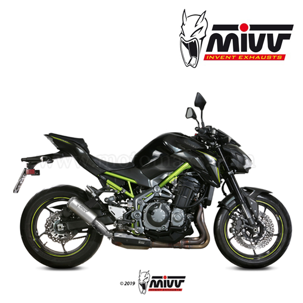 Escape MIVV "MK3" Slip-On (Acero) Kawasaki Z 900 (HOM.)