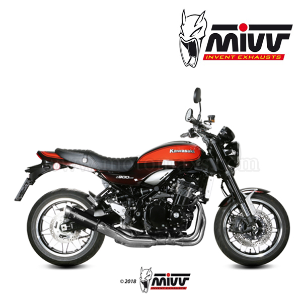 Escape MIVV "GP PRO Black" Slip-On (Acero) Z 900 RS (HOM.)