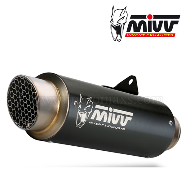 Escape MIVV "GP PRO Black" Slip-On (Acero) Ninja 400 R (HOM.)