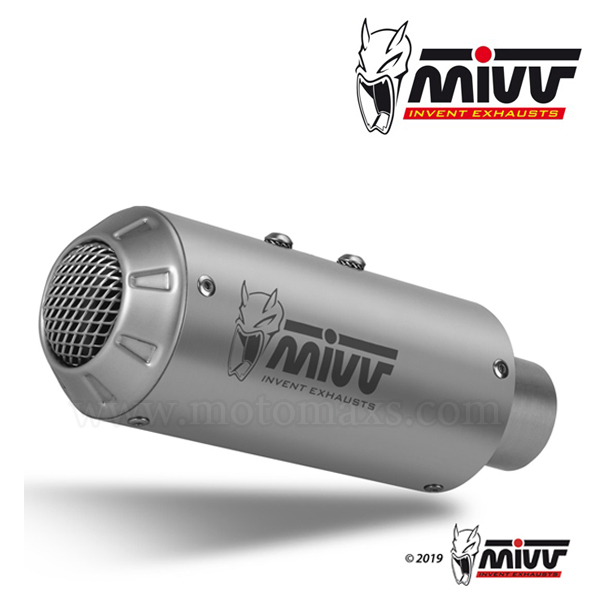 Escape MIVV "MK3" Slip-On (Acero) Kawasaki Z 125