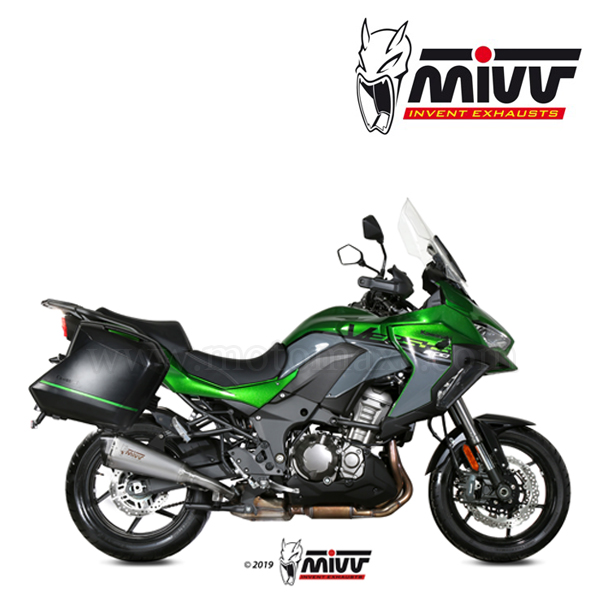 Escape MIVV "Delta Race" Slip-On (Acero) Versys 1000 (HOM.)