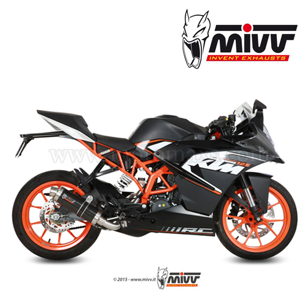 Escape Completo MIVV "GP" (Carbono) KTM RC 125 (HOM.)
