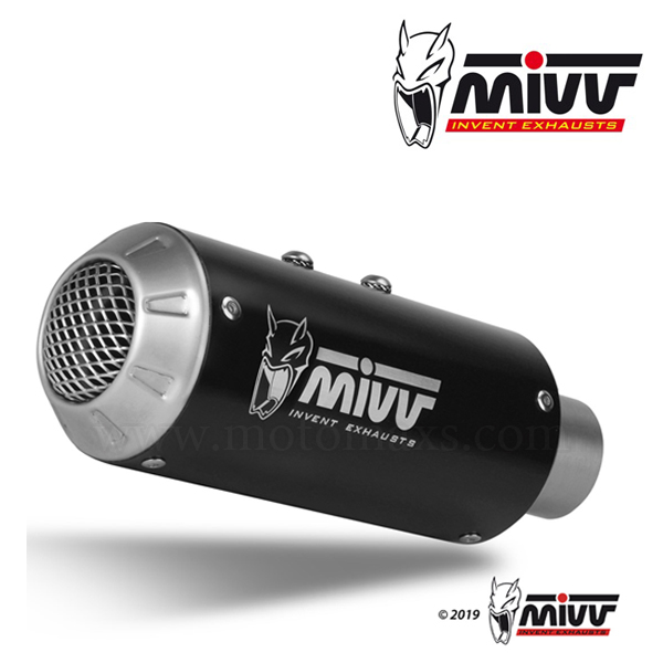 Escape MIVV "MK3 Black" Slip-On (Acero) KTM Duke 125