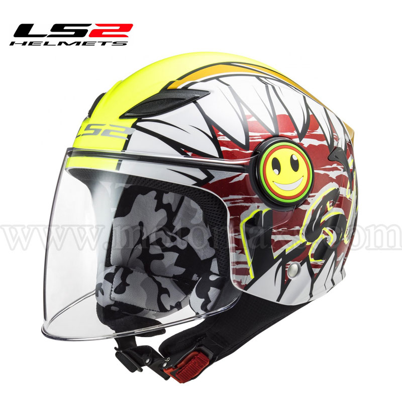 Casco Jet LS2 OF602"CRUNCH"