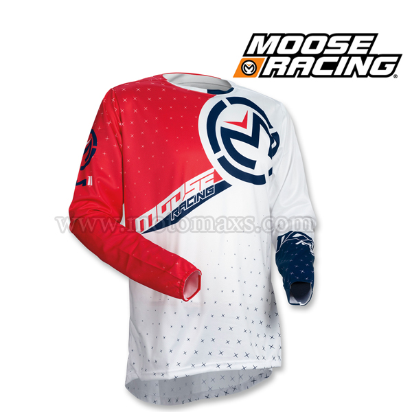 Camiseta Cross / Enduro MOOSE RACING M1 Rojo