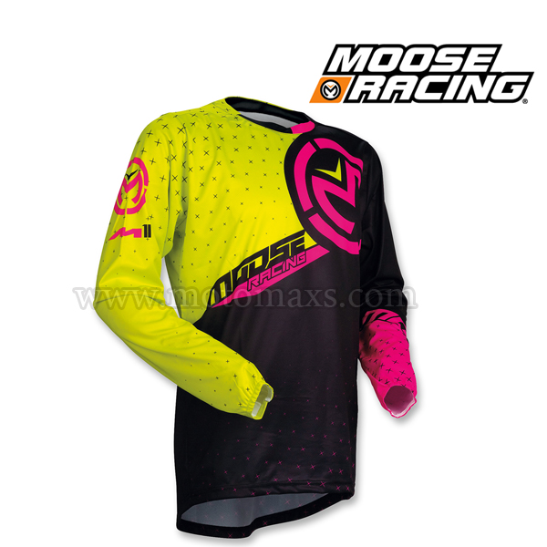 Camiseta Cross / Enduro MOOSE RACING M1 Hivis