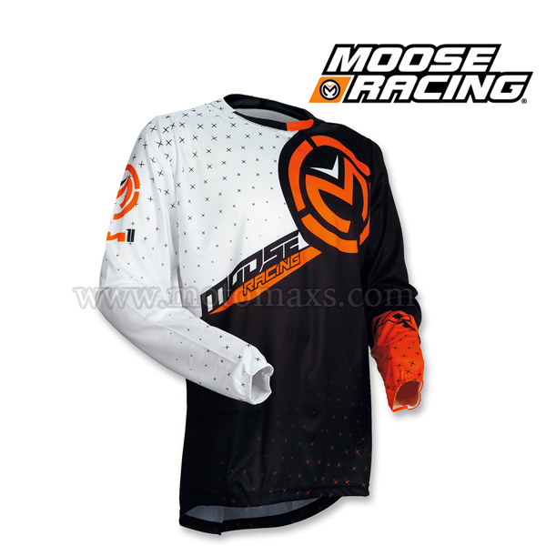 Camiseta Cross / Enduro MOOSE RACING M1 Naranja