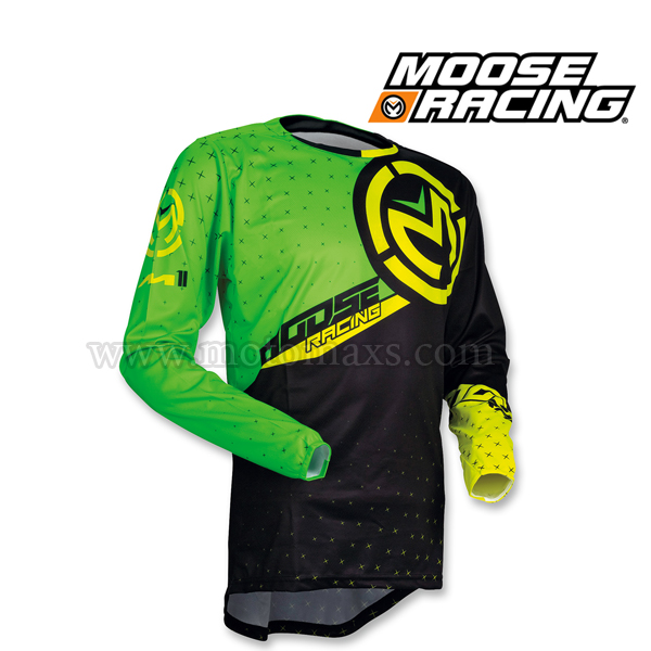 Camiseta Cross / Enduro MOOSE RACING M1 Verde