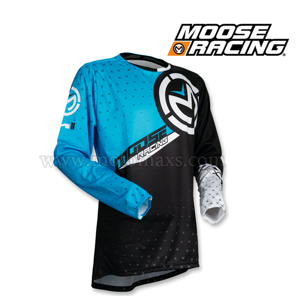 Camiseta Cross / Enduro MOOSE RACING M1 Azul