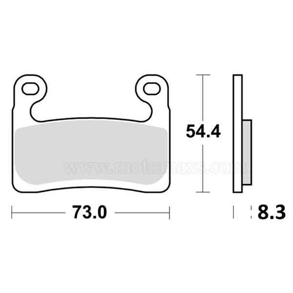 Pastillas Freno TRW MCB901SV Sinterizada