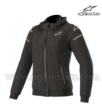 Chaqueta Alpinestars "Stella Sektor" Negra-Carbón.