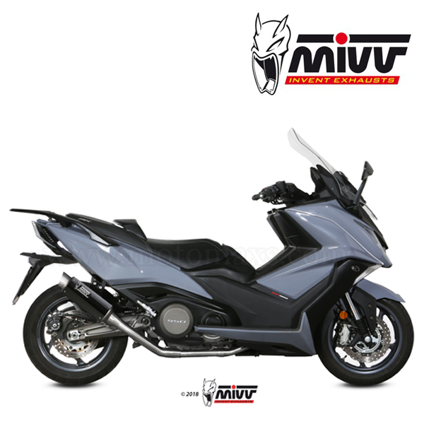 Escape Completo MIVV "GP PRO" (Carbono) Kymco AK-550