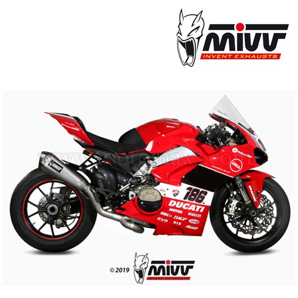 Escape Completo MIVV "EVO" (Titanio) Ducati Panigale 998 V4 R