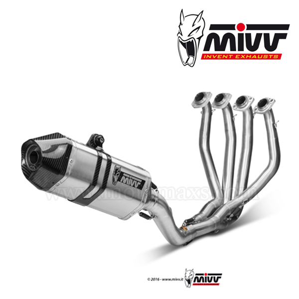 Escape Completo MIVV "EVO" (Titanio) Ninja ZX-6 R