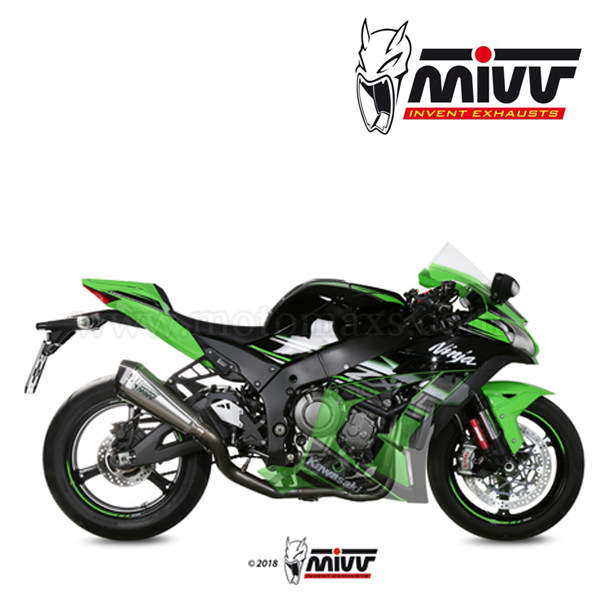 Escape Completo MIVV "EVO" (Titanio) Kawasaki Ninja ZX-10 R