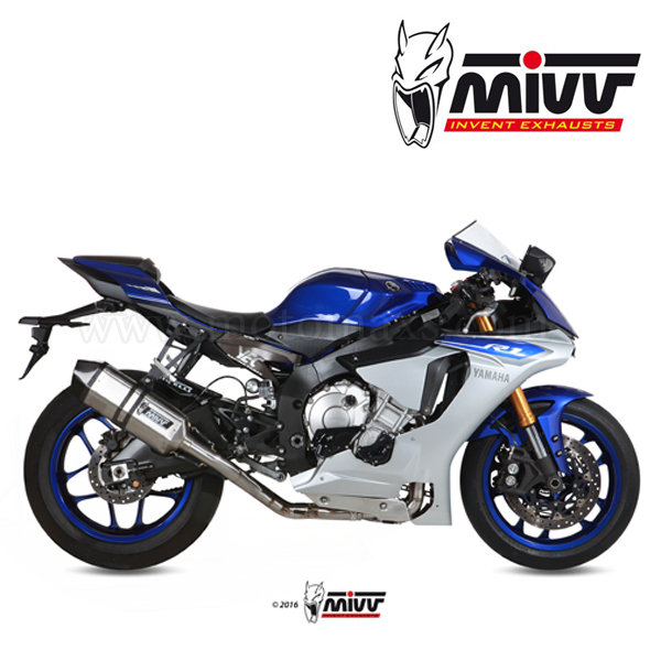 Escape Completo MIVV "EVO" (Titanio) Yamaha YZF-R1