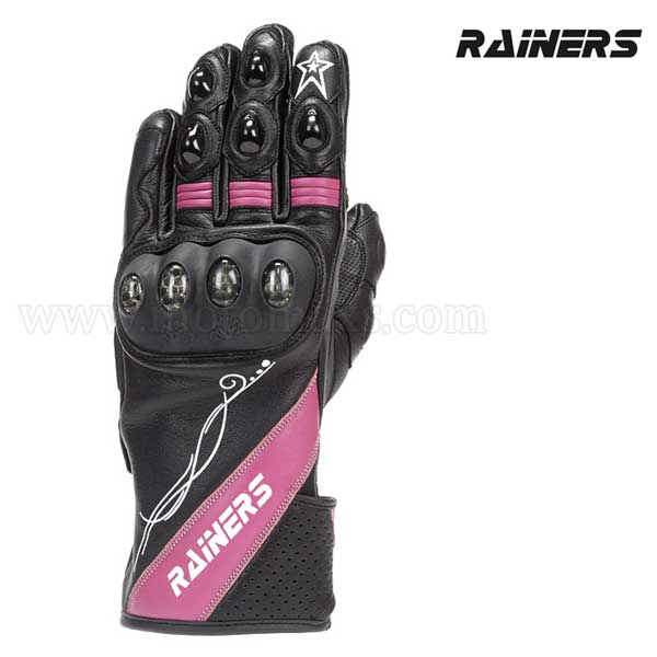Guantes Rainers Mujer "Belen" Negros.