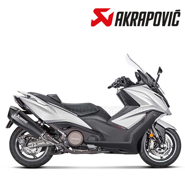 Escape Akrapovic Slip-On Line (Acero) Kymco AK-550 (HOM.)