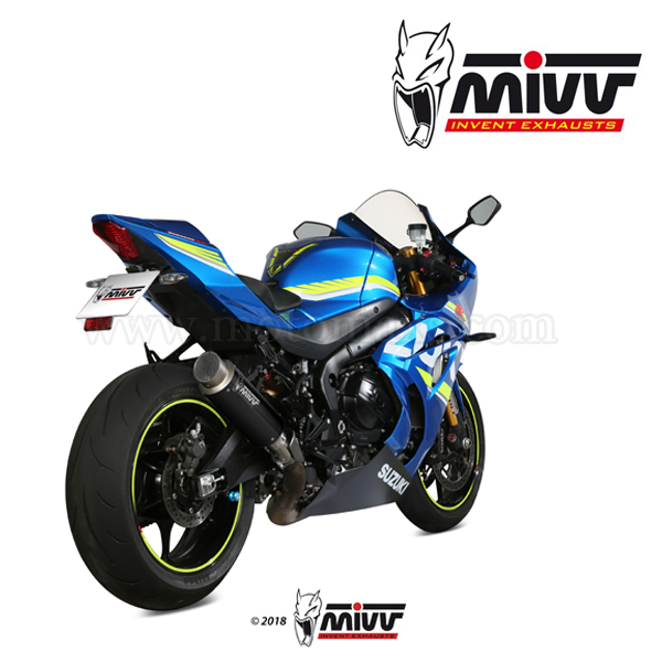 Escape MIVV "GP PRO" Slip-On (Carbono) Suzuki GSX-R 1000 (HOM.)