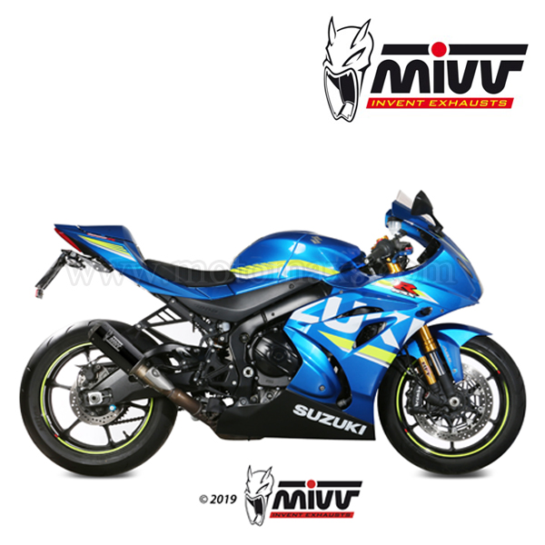 Escape MIVV "MK3" Slip-On (Carbono) Suzuki GSX-R 1000