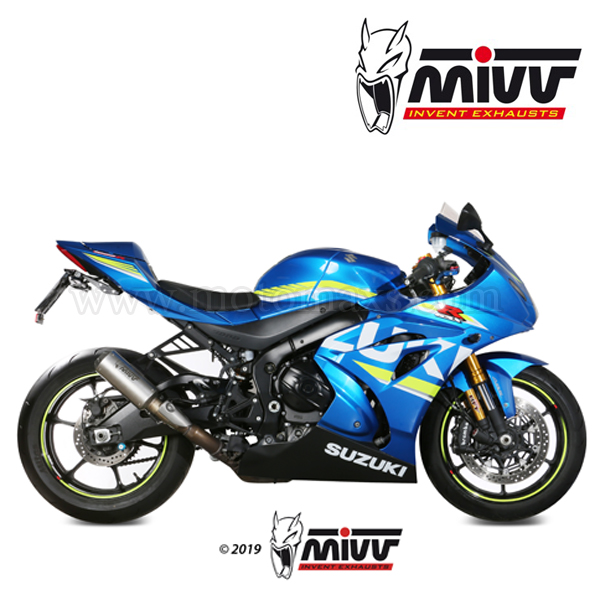 Escape MIVV "MK3" Slip-On (Acero) Suzuki GSX-R 1000