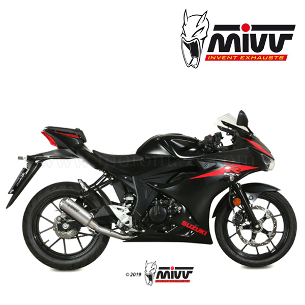 Escape Completo MIVV "MK3" (Acero) Suzuki GSX-R 125