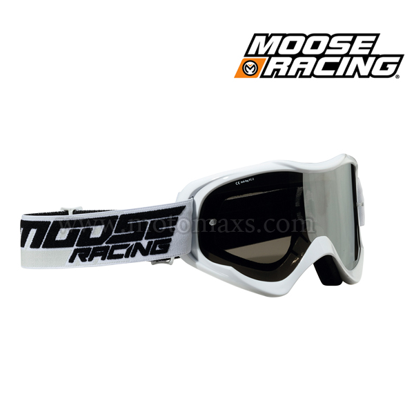 Gafas Cross Adulto MOOSE RACING "SHADE" Blanca