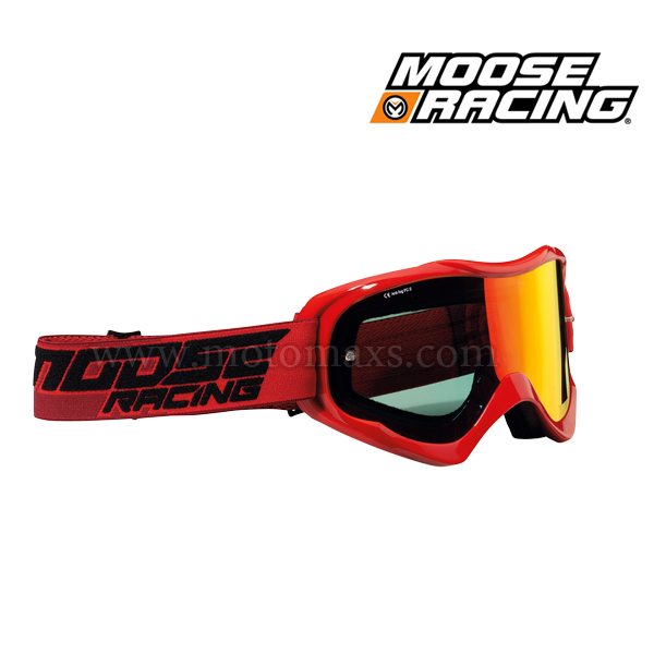Gafas Cross Adulto MOOSE RACING "SHADE" Roja