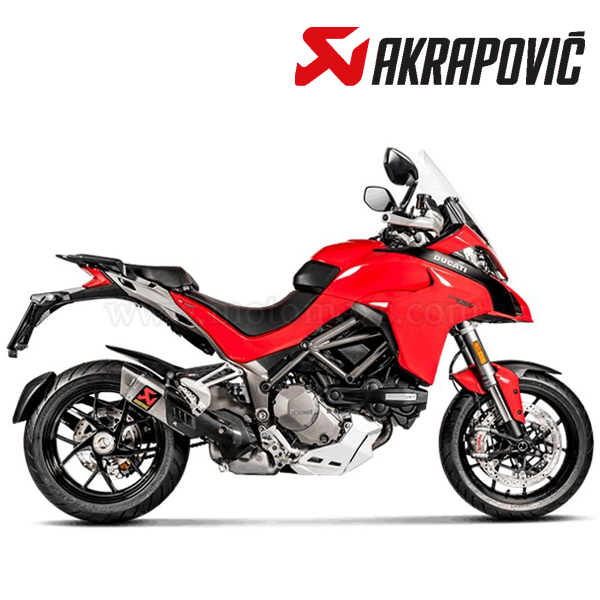 Escape Akrapovic Slip-On Line (Titanio) Ducati Multistrada 1260