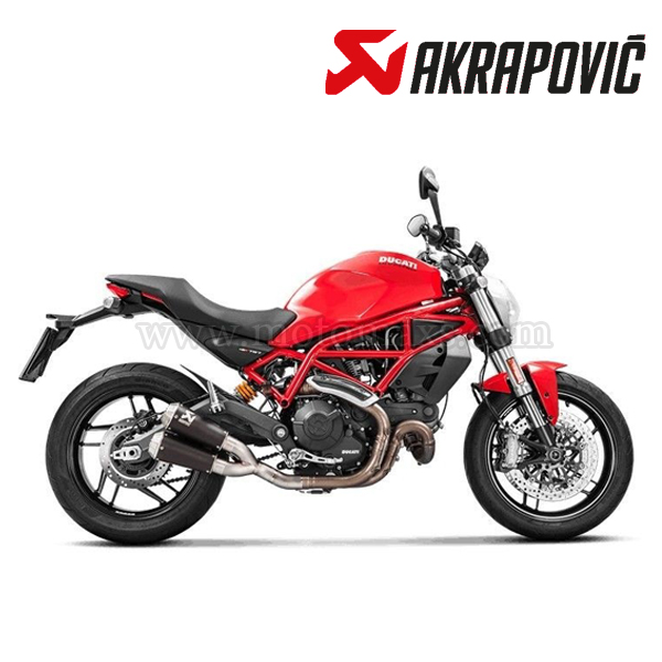 Escape Akrapovic Slip-On Line (Titanio) Ducati Monster 797