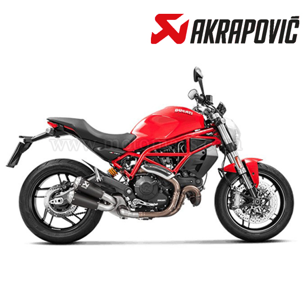 Escape Akrapovic Slip-On Line (Titanio) Ducati 797(HOMOLOGADO)