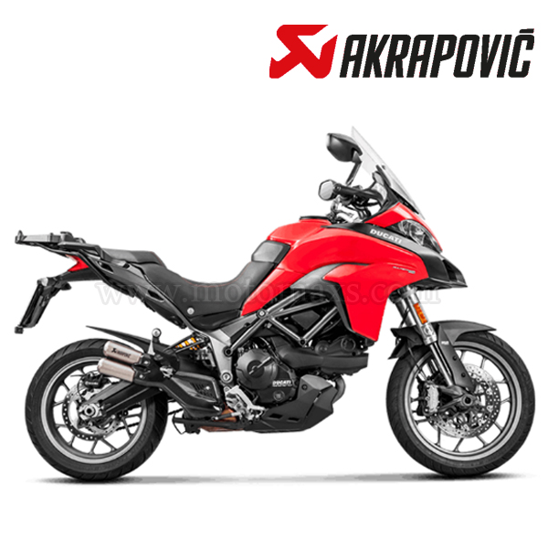 Escape Akrapovic Slip-On Line (Titanio) Ducati Multistrada 950