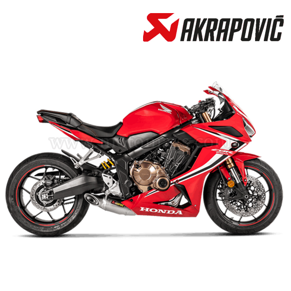 Escape Completo Akrapovic Racing Line (Titanio) Honda CBR 650 R