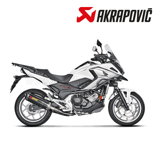 Escape Akrapovic Slip-On Line (Carbono) Honda Integra 750 (HOM.)