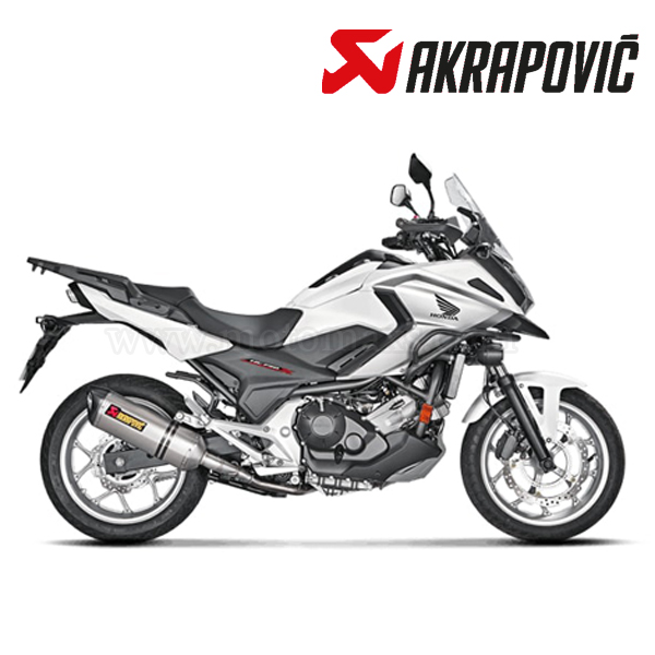 Escape Akrapovic Slip-On Line (Titanio) Honda Integra 750 (HOM.)