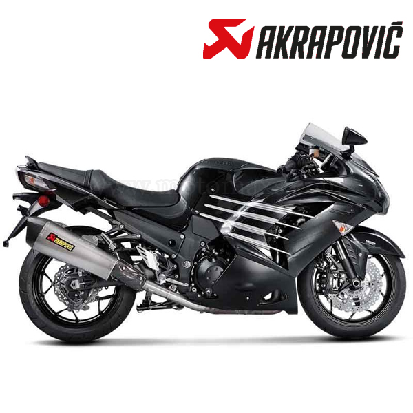 Escape Akrapovic Slip-On Line (Titanio) Kawasaki ZZR-14 (HOM.)