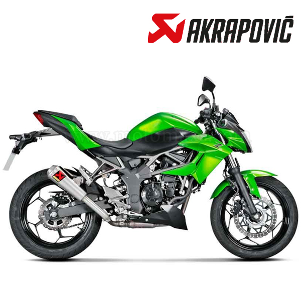 Escape Akrapovic Slip-On Line (Titanio) Kawasaki Ninja 125 R