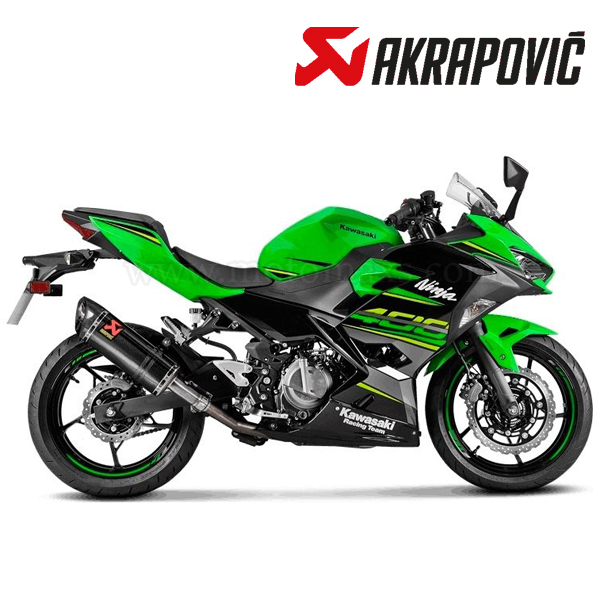 Escape Akrapovic Slip-On Line (Carbono) Kawasaki Ninja 400 R