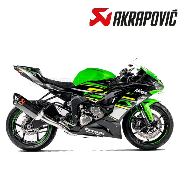 Escape Akrapovic Racing Line (Carbono) Kawasaki ZX-6R