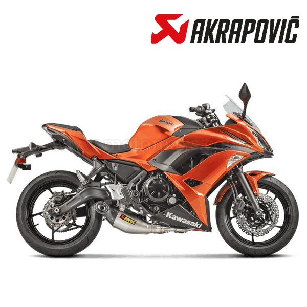 Escape Akrapovic Racing Line (Titanio) Kawasaki 650 R (HOM.)
