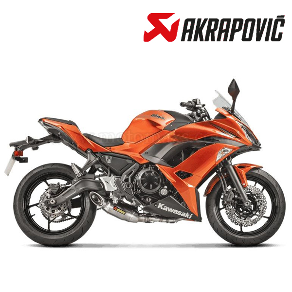 Escape Akrapovic Racing Line (Titanio) Kawasaki Ninja 650 R
