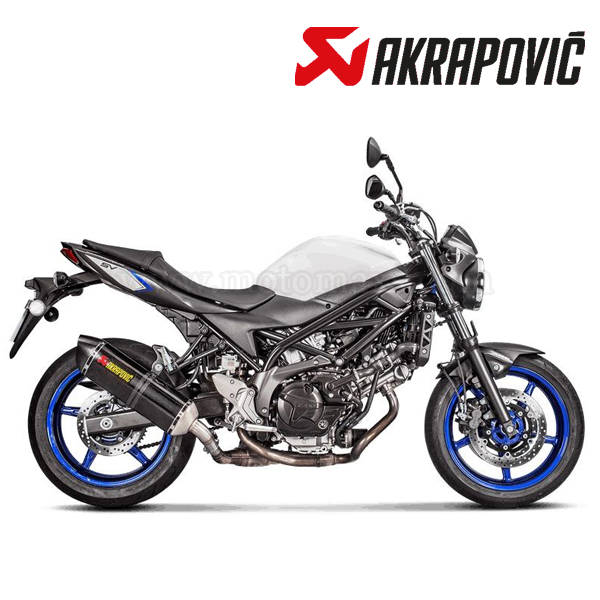 Escape Akrapovic Slip-On Line (Carbono) Suzuki SV 650 (HOM.)