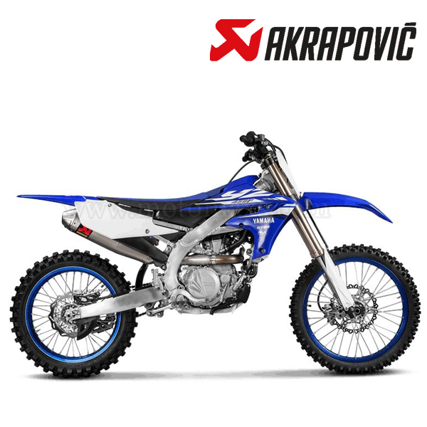 Escape Akrapovic Slip-On Line (Titanio) Yamaha YZ 450