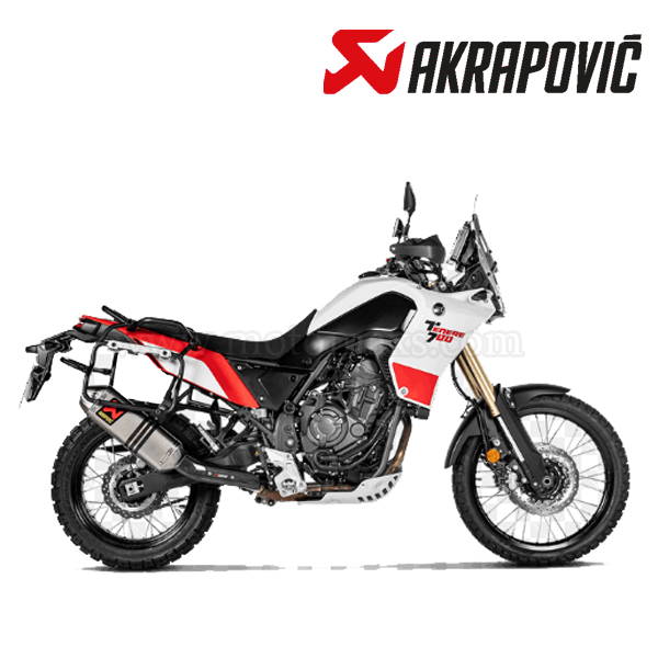 Escape Akrapovic Slip-On Line (Titanio) Yamaha Tenere 700 (HOM.)