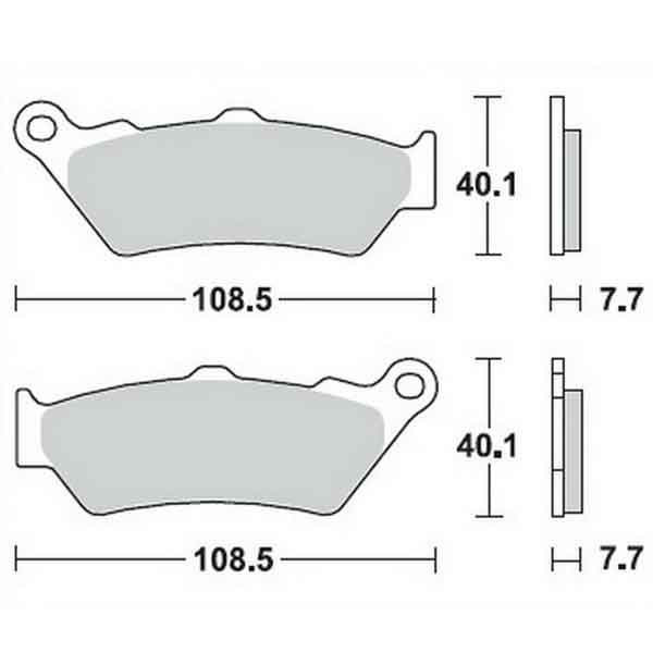 Pastillas Freno TRW MCB671 ORGANICA