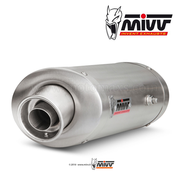 Escape MIVV "Oval" Slip-On (Acero) Honda CBR1000RR (HOM.)