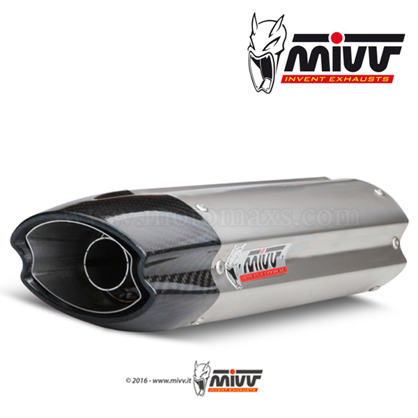 Escape MIVV "Suono" Slip-On (Titanio) Ninja ZX-6 R (HOM.)