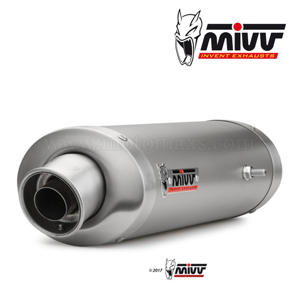 Escape MIVV "Oval" Slip-On (Titanio) Ninja ZX-6 R (HOM.)