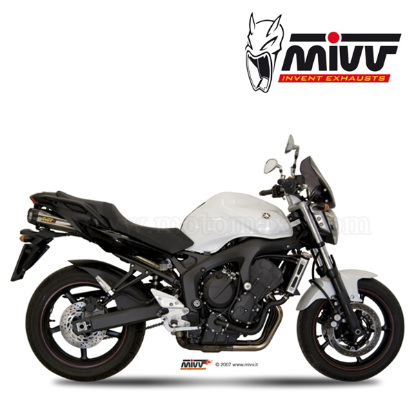 Escape MIVV "Suono" Slip-On (Acero) Yamaha FZ6 (HOM.)