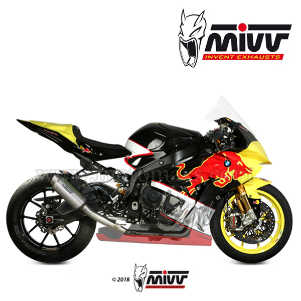Escape Completo MIVV "Steel" (Acero) BMW S1000 RR